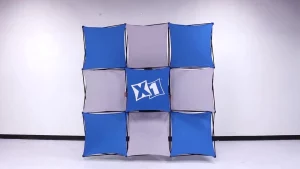 how fabric pop up displays work